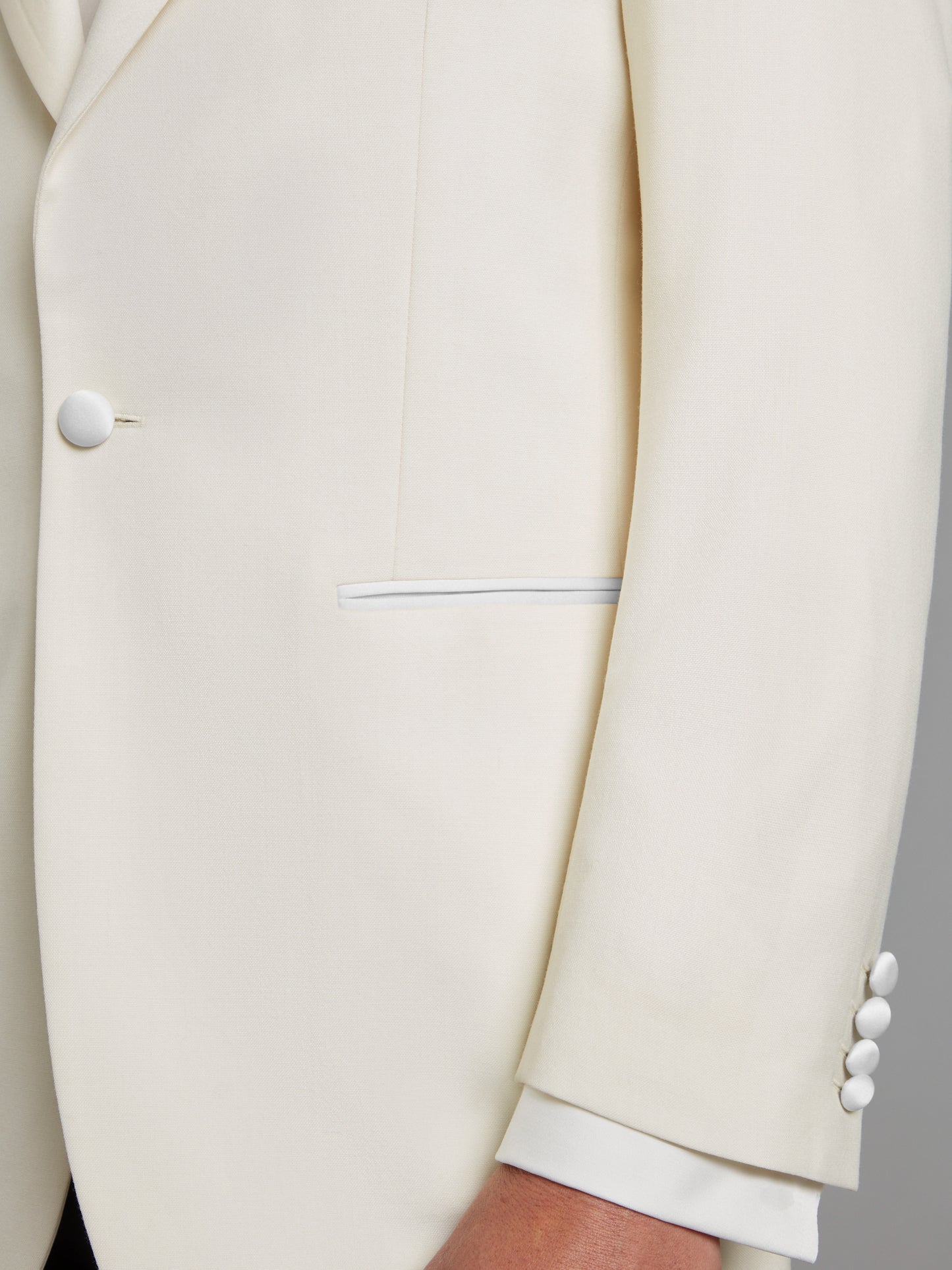 Carlyle Dinner Jacket - White