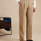 Clarendon Fresco Wool Trousers - Tuscan Beige