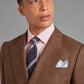 Clarence Suit Glen Plaid - Brown