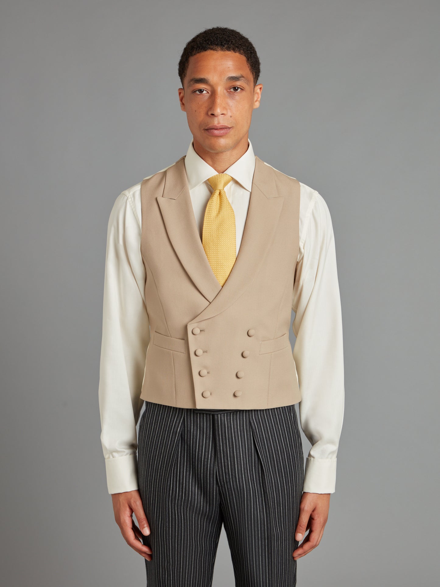 Double Breasted Morning Waistcoat Hire