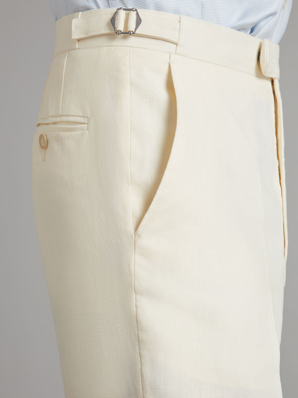 Eaton Suit - Ivory Linen