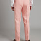 Flat Front Linen Trousers - Pink