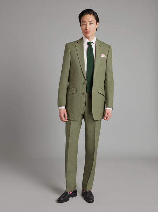 Eaton Suit - Sage Green Linen