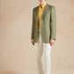 Eaton Jacket French Linen - Fern Green