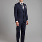 Eaton Suit - Navy Herringbone