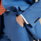 Eaton Jacket - Cobalt Blue Linen