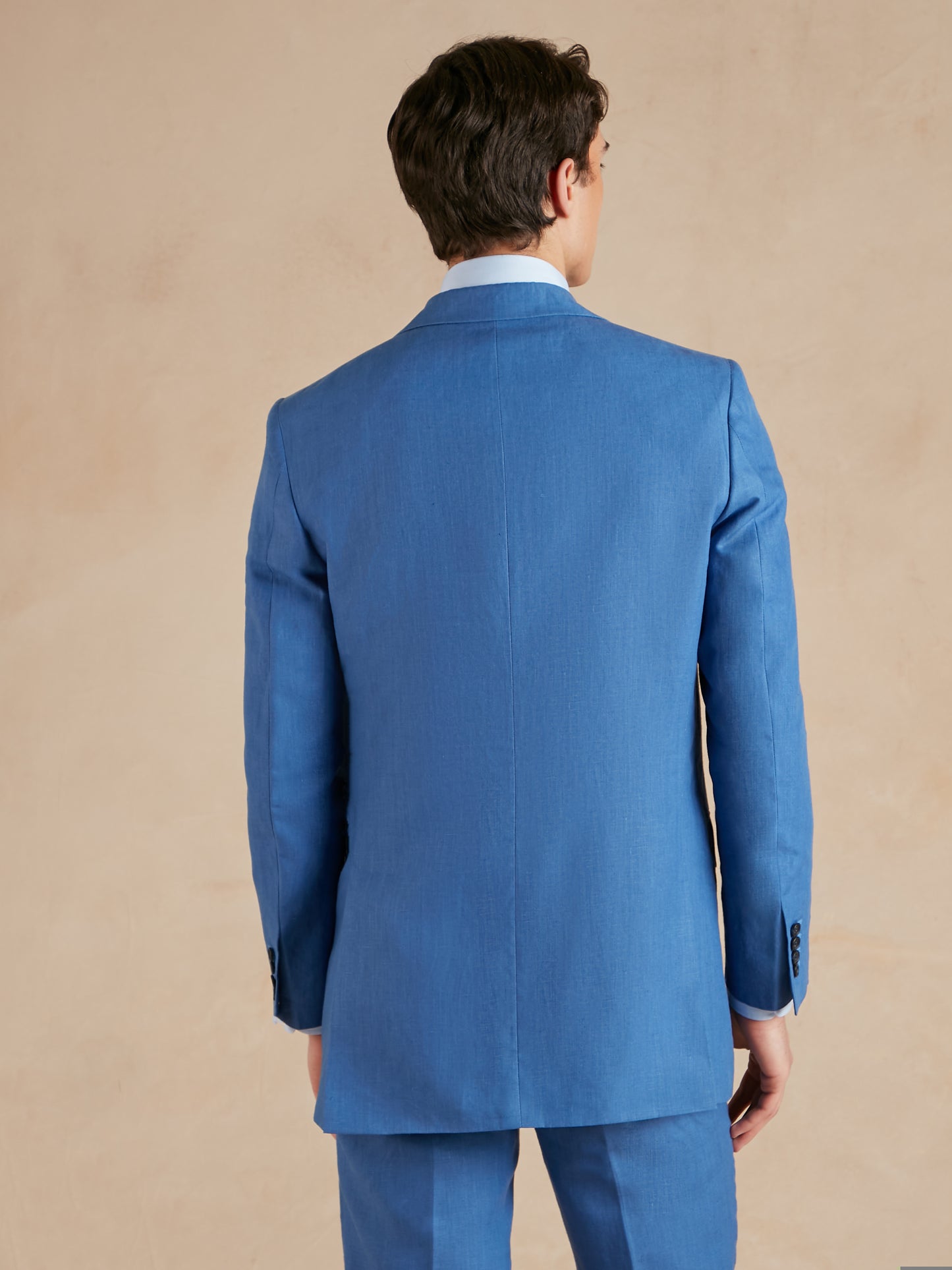 Eaton Jacket - Cobalt Blue Linen