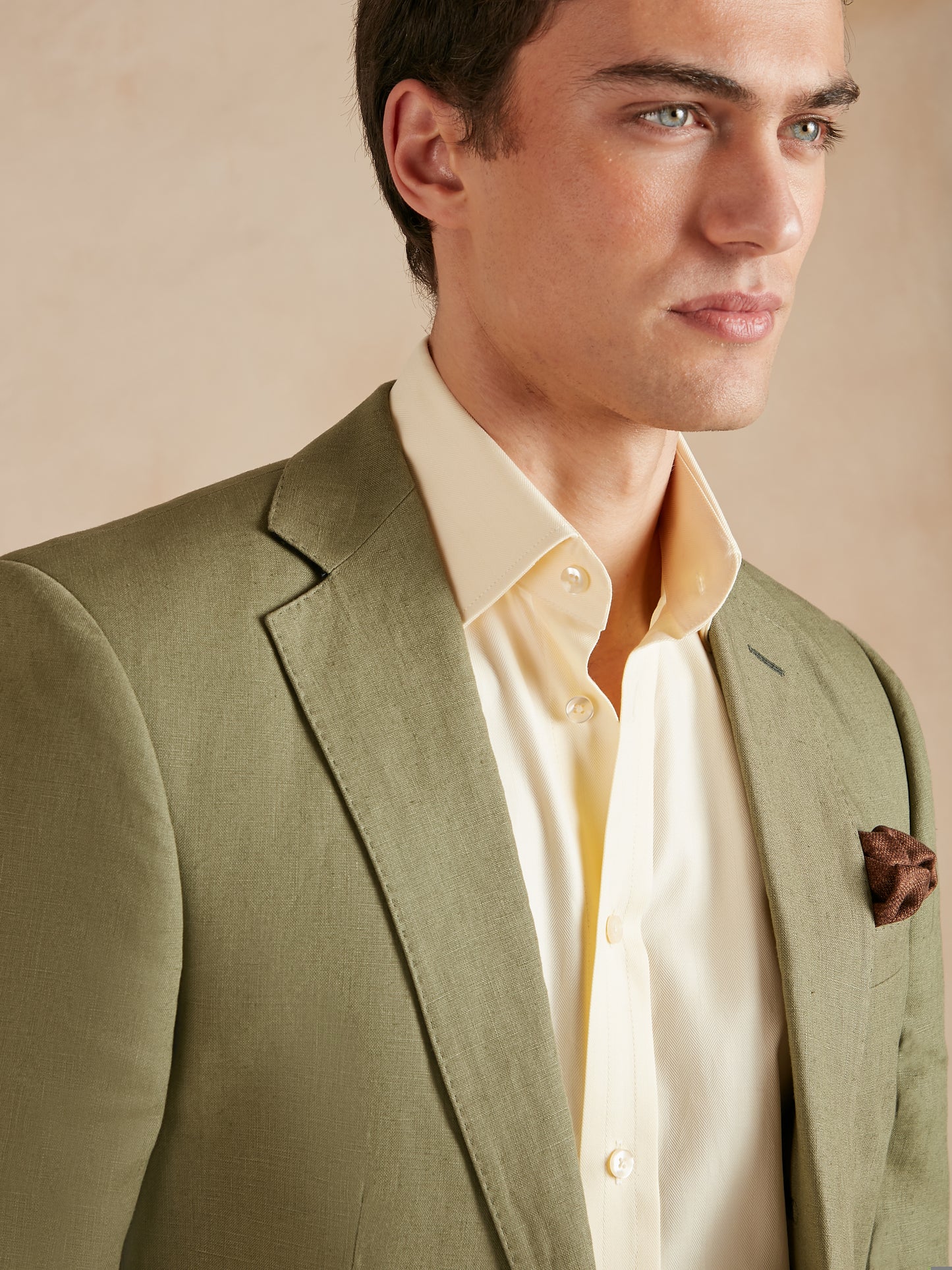 Eaton Jacket - Sage Green Linen