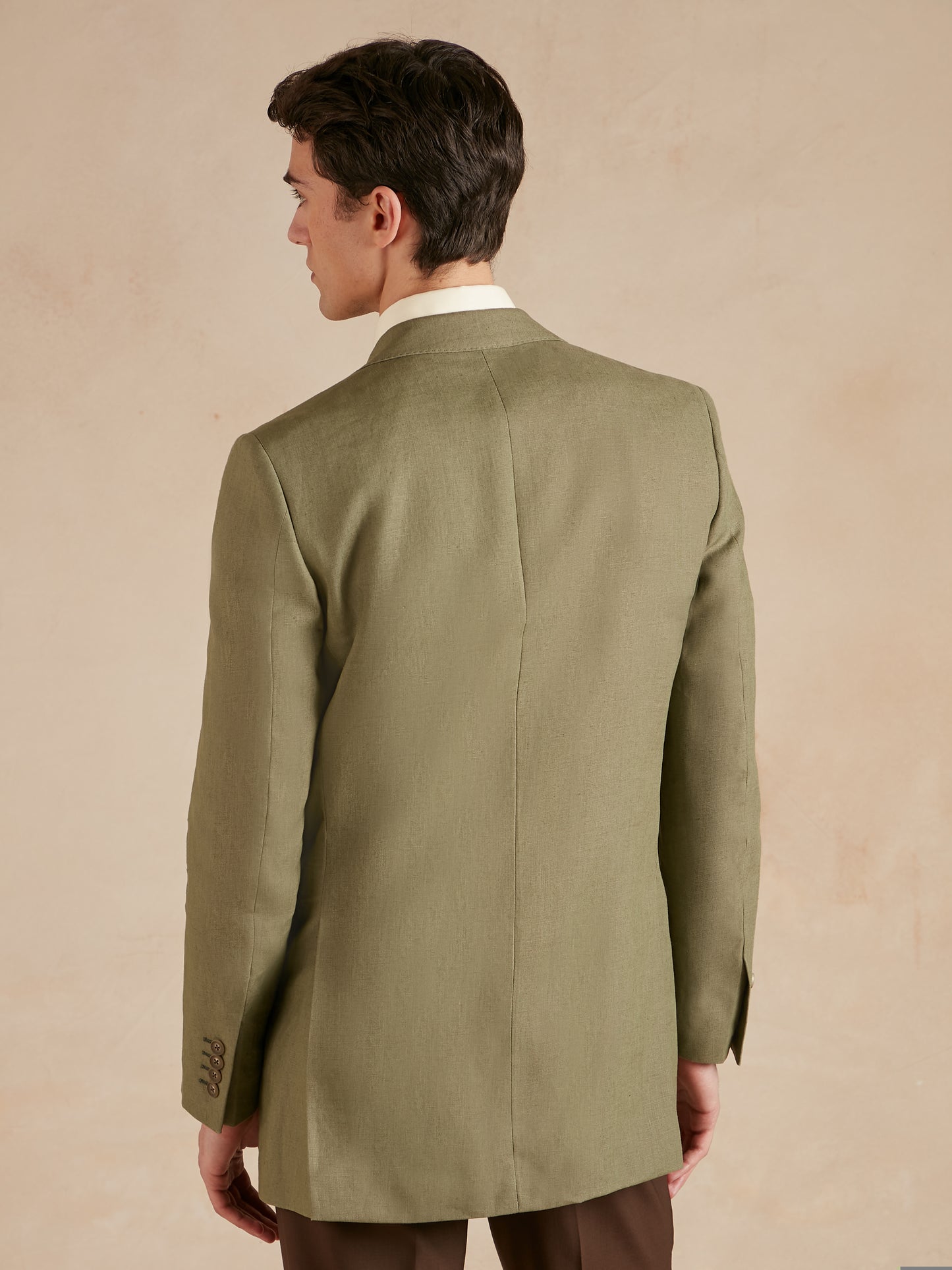 Eaton Jacket - Sage Green Linen