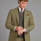 Eaton Jacket - Moss Windowpane Tweed