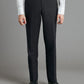 Flat Front Mayfair Suit Pants - Plain Grey