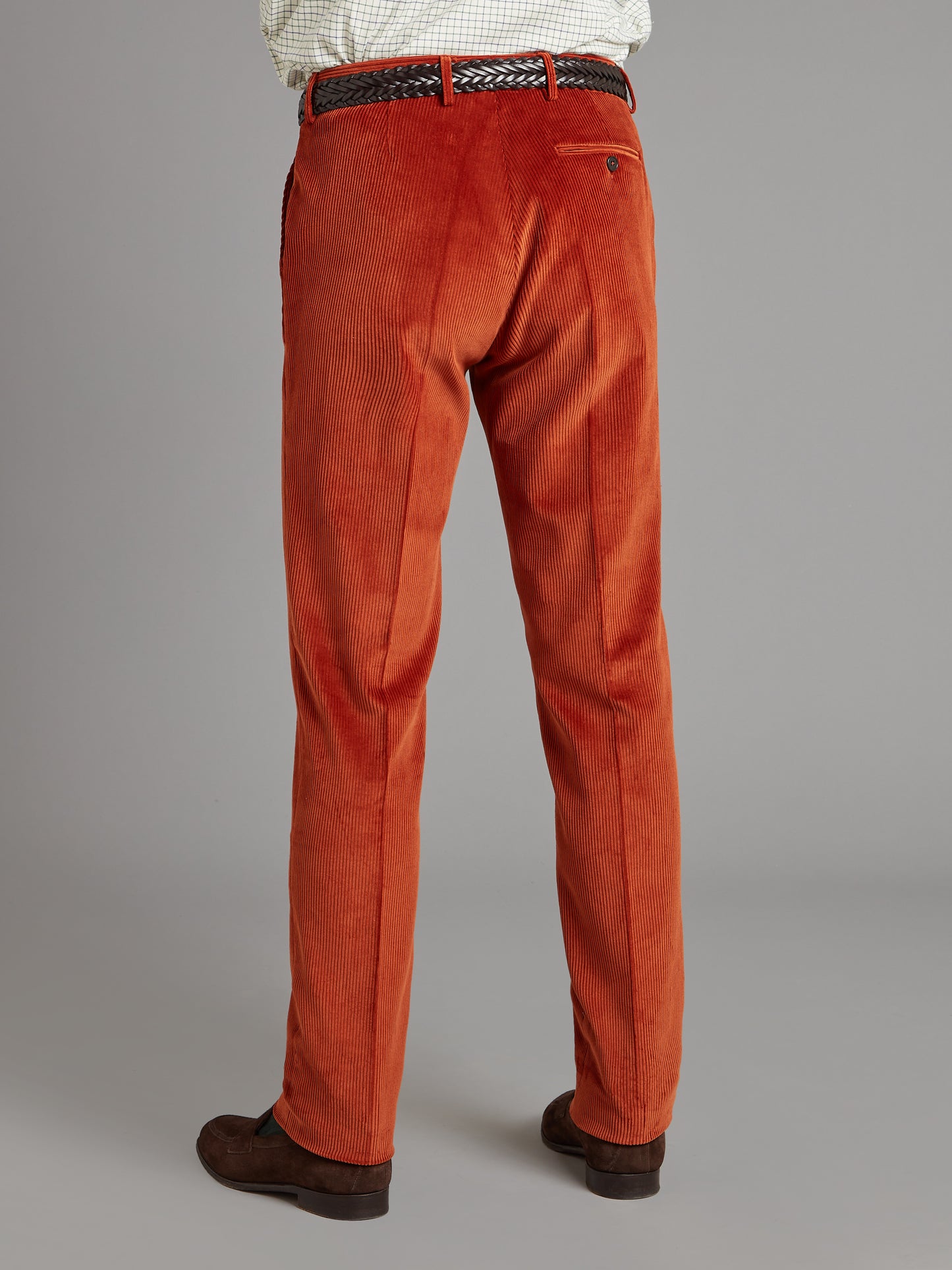 Heavyweight Corduroy Trousers - Burnt Orange