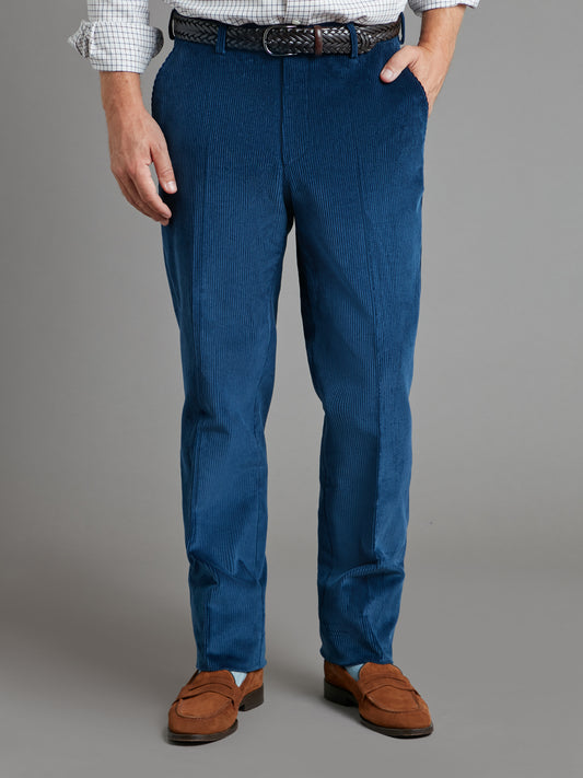 Heavyweight Corduroy Trousers - Ink Blue