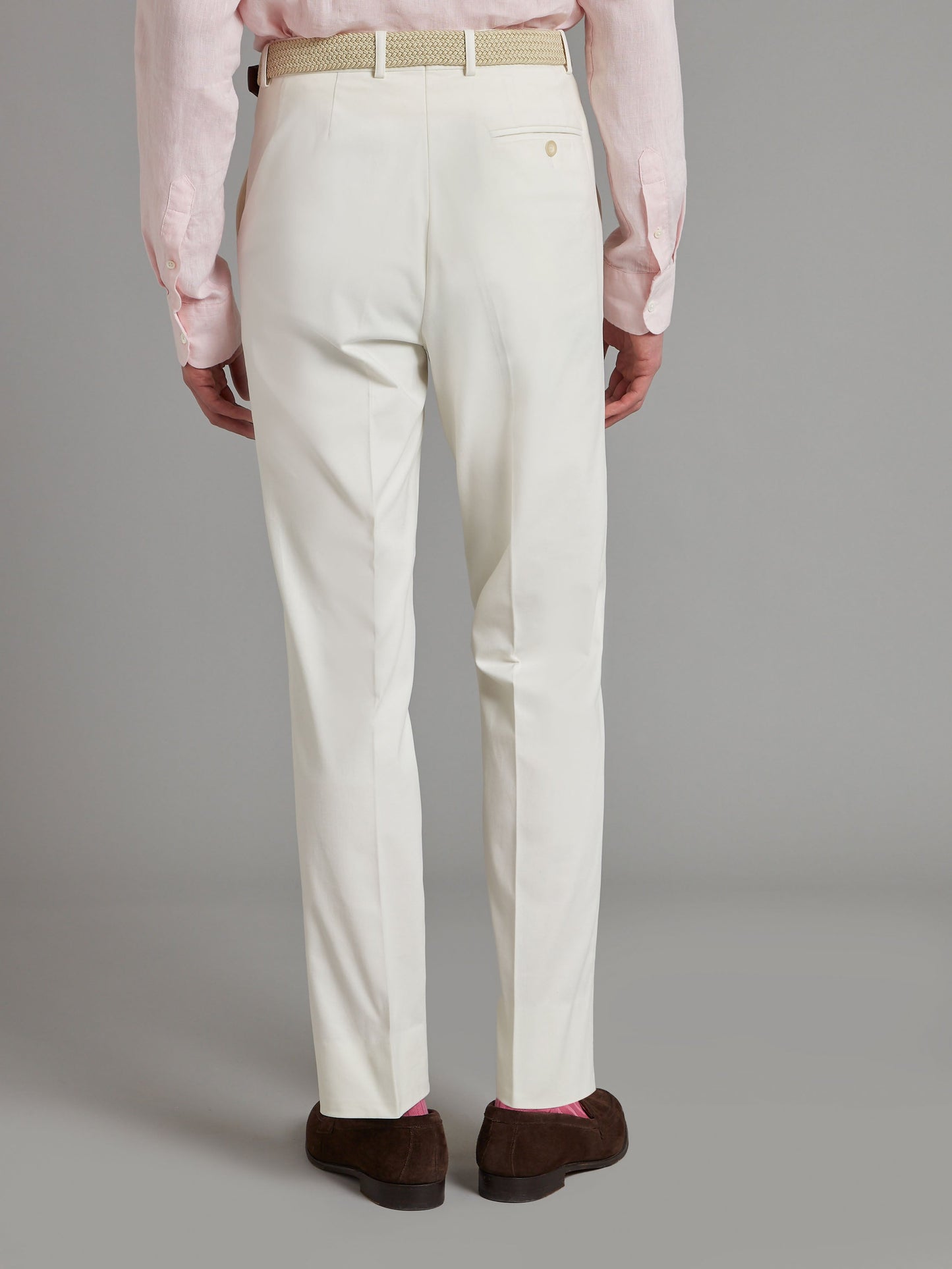 Heavyweight Cotton Trousers - White