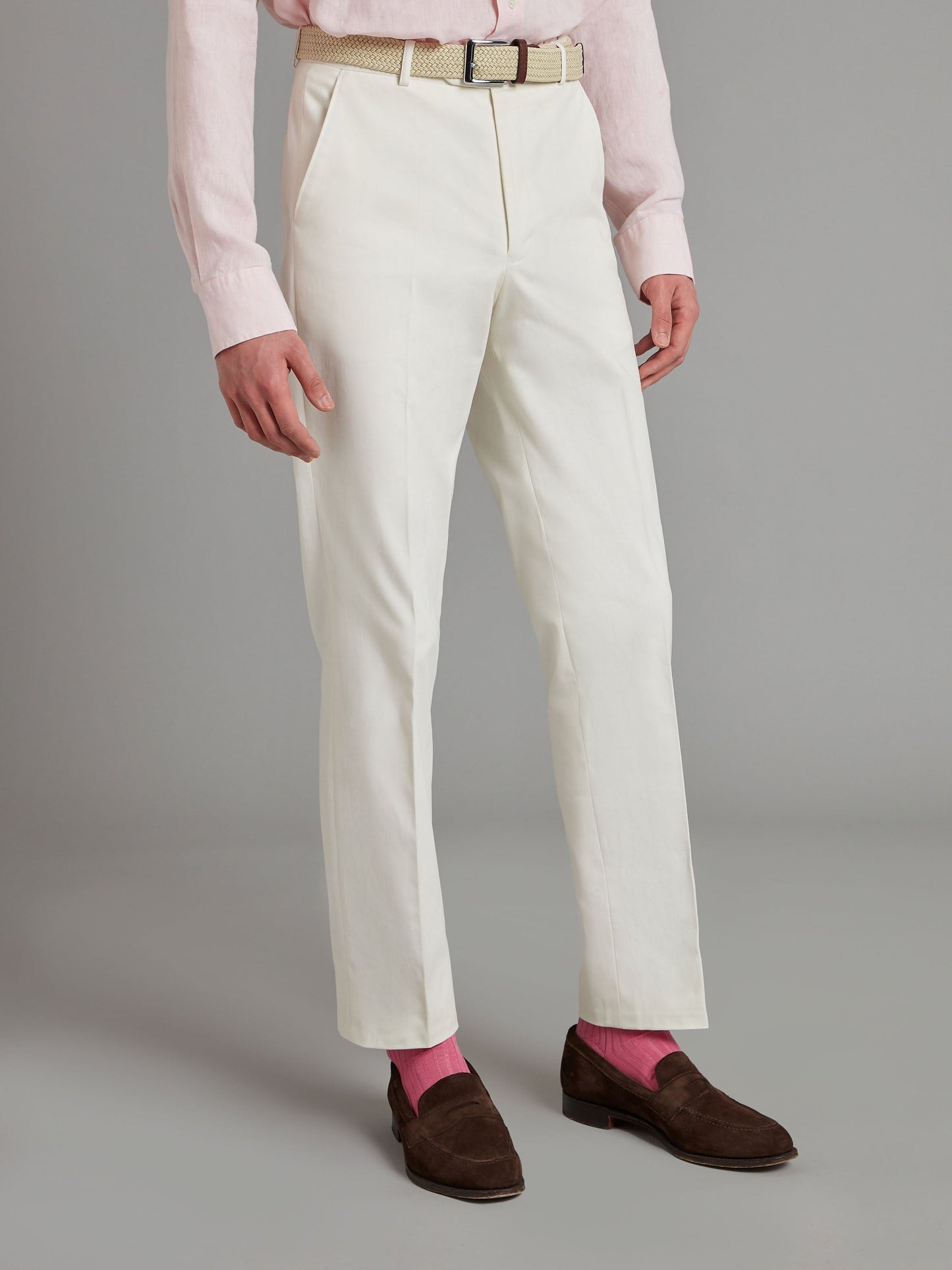 Heavyweight Cotton Trousers - White