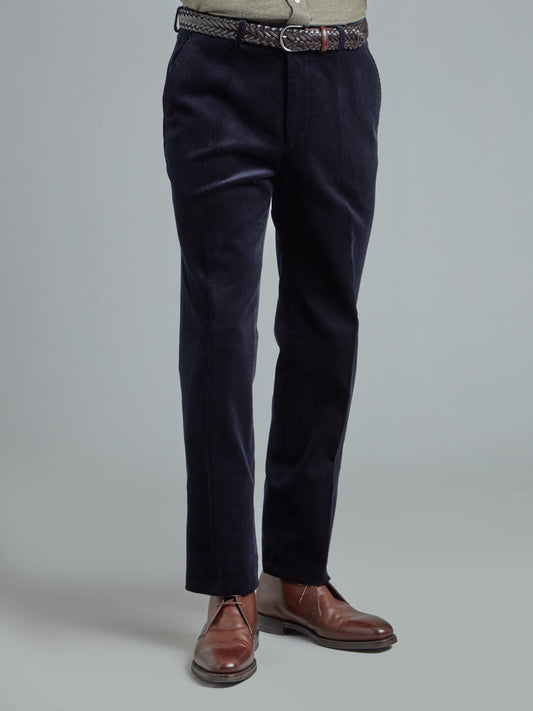 Heavyweight Corduroy Trousers - Navy