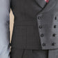 Highgrove Double Breasted Waistcoat - Grey