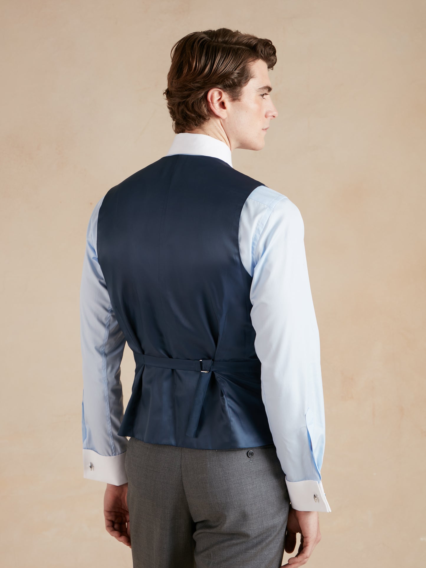 Highgrove Double Breasted Waistcoat - Grey