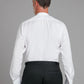 Marcella Dress Shirt, Collarless - White