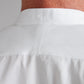 Marcella Dress Shirt, Collarless - White