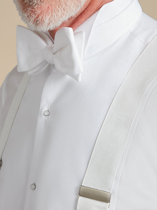 Marcella Bow Tie White Hire