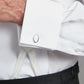 Marcella Dress Shirt, Wing Collar - White