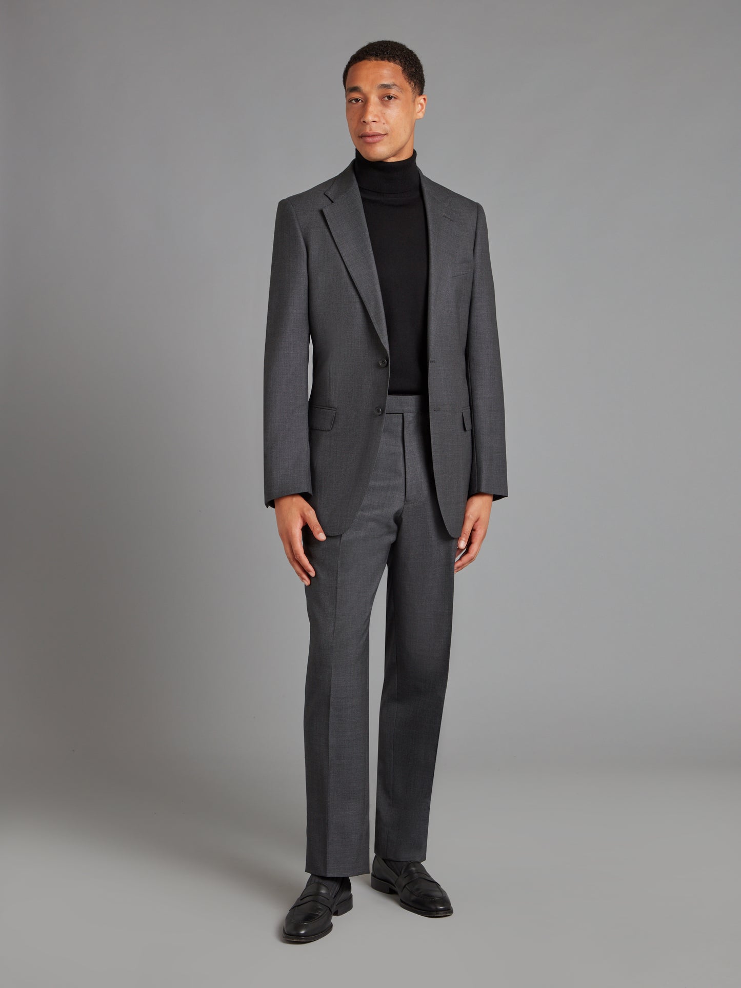 Mayfair Suit Birdseye - Grey