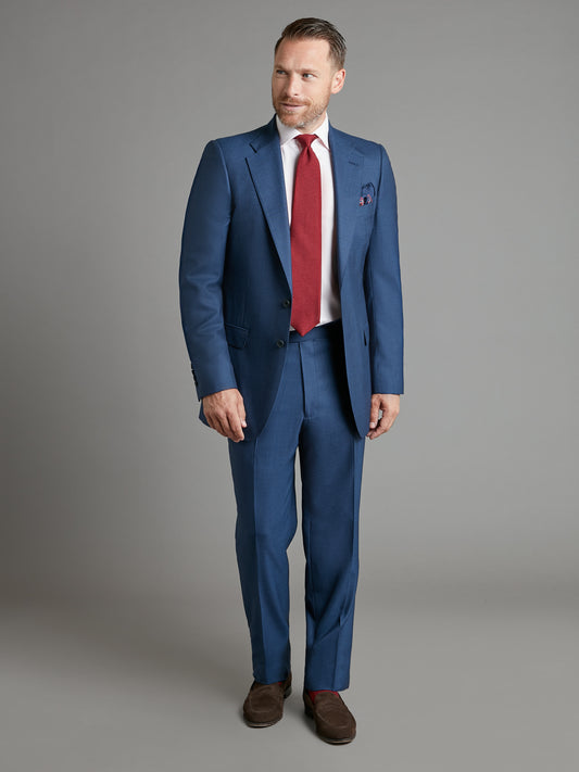 Mayfair Suit Birdseye - Navy