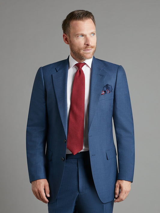 Mayfair Suit Birdseye - Navy