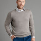 Merino Crew Neck Sweater - Mushroom