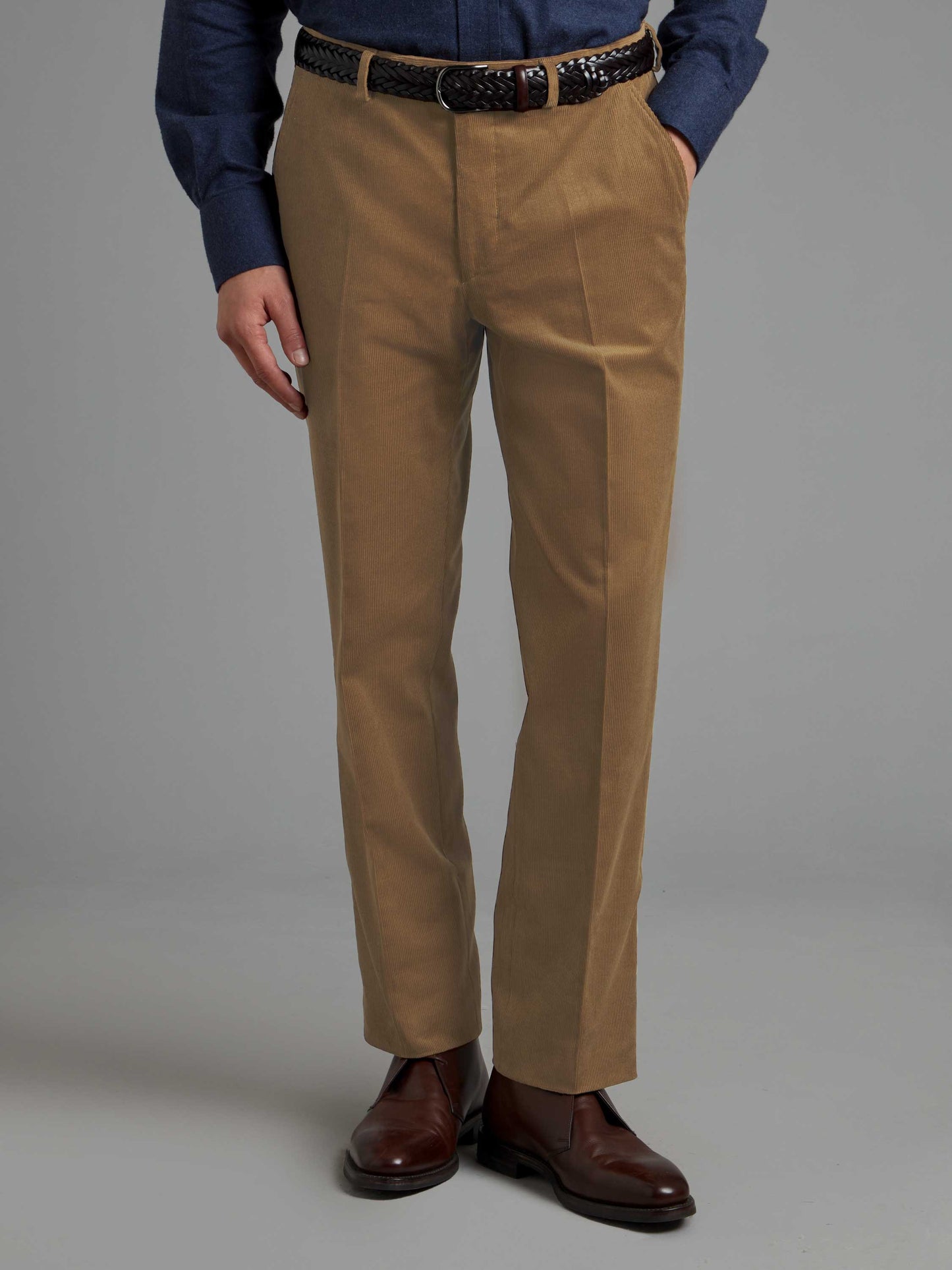 Needlecord Trousers - Fawn