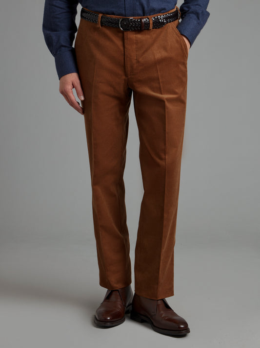 Needlecord Trousers - Tan