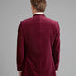 Pembroke Smoking Jacket - Burgundy Velvet