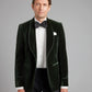 Pembroke Smoking Jacket - Green Velvet