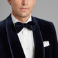 Pembroke Smoking Jacket - Navy Velvet