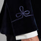 Pembroke Smoking Jacket - Navy Velvet