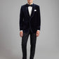 Pembroke Smoking Jacket - Navy Velvet