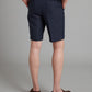 Pleated Shorts - Navy Linen