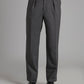 Pleated Luxury Morning Pants - Mid Grey