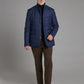 Quilted Jacket Wool - Navy