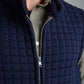 Quilted Thermatex Gilet - Navy