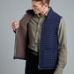 Quilted Thermatex Gilet - Navy