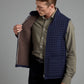 Quilted Thermatex Vest - Navy