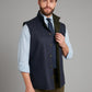 Reversible Gilet - Navy & Green Loden