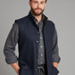 Reversible Vest - Navy & Grey Loden