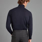 Turtle Neck Merino Sweater - Navy