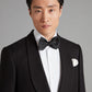 Shawl Lapel Bamboo Dinner Jacket - Black