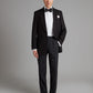 Shawl Lapel Bamboo Dinner Jacket - Black