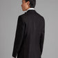 Shawl Lapel Bamboo Dinner Jacket - Black