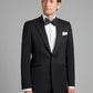 Eaton Tuxedo Jacket - Black Barathea